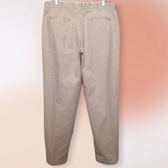 Izod PerformX Khakis Pants Light Sand Size 36 - Picture 2 of 8